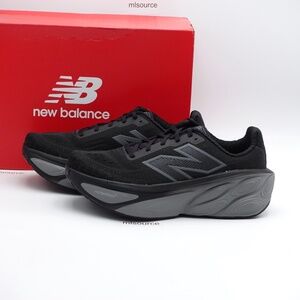 NEW New Balance Fresh Foam X More v5 Sneakers XWIDE 4E MMORLK5 Black/Linen